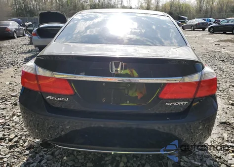 2015 Honda Accord Sport из США, поврежденный, VIN 1HGCR2F52FA051764